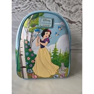 Loungefly Disney Snow White and the Seven Dwarfs Forest Animals Mini Backpack